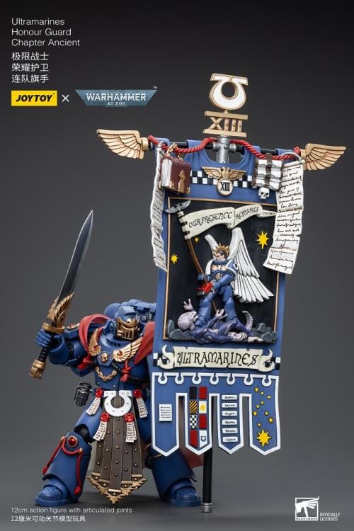 Warhammer 40K Ultramarines Honor Guard Chapter Ancient 1/18 Scale Figure - Image 5