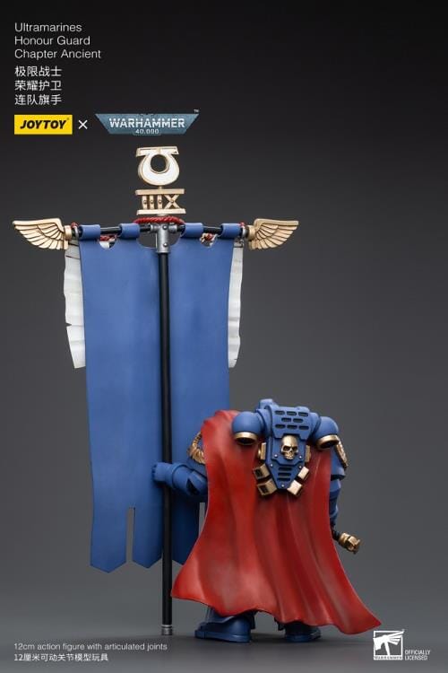 Warhammer 40K Ultramarines Honor Guard Chapter Ancient 1/18 Scale Figure - Image 9