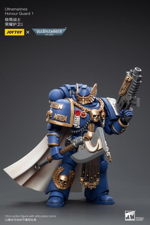 Warhammer 40K Ultramarines Honor Guard (Ver. 1) 1/18 Scale Figure - Image 3