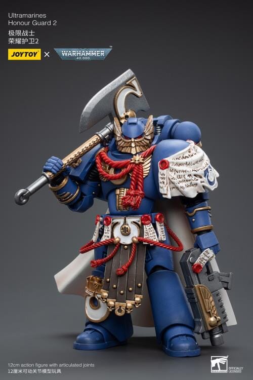 Warhammer 40K Ultramarines Honor Guard (Ver. 2) 1/18 Scale Figure - Image 3