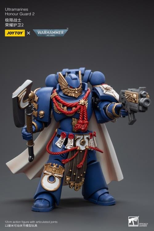 Warhammer 40K Ultramarines Honor Guard (Ver. 2) 1/18 Scale Figure - Image 4