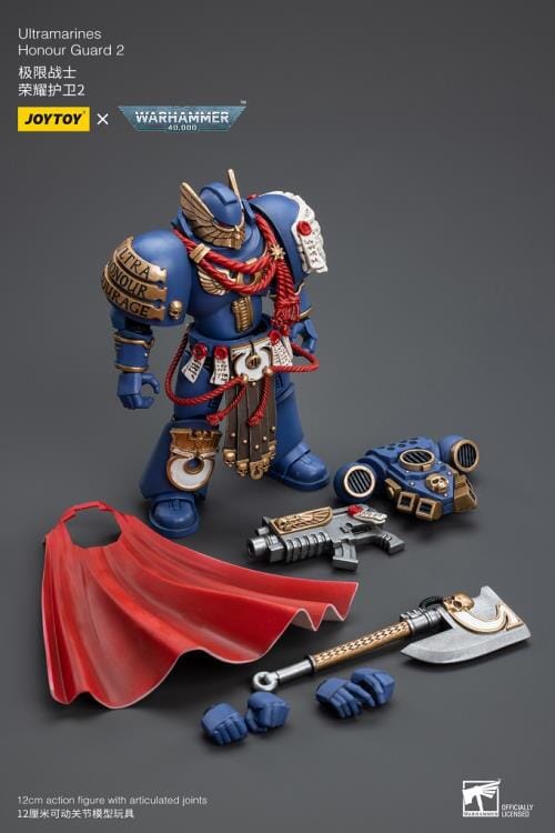 Warhammer 40K Ultramarines Honor Guard (Ver. 2) 1/18 Scale Figure - Image 9