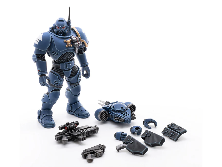 Warhammer 40K Ultramarines Infiltrators Box of 4 1/18 Scale Figures (Reissue) - Image 5