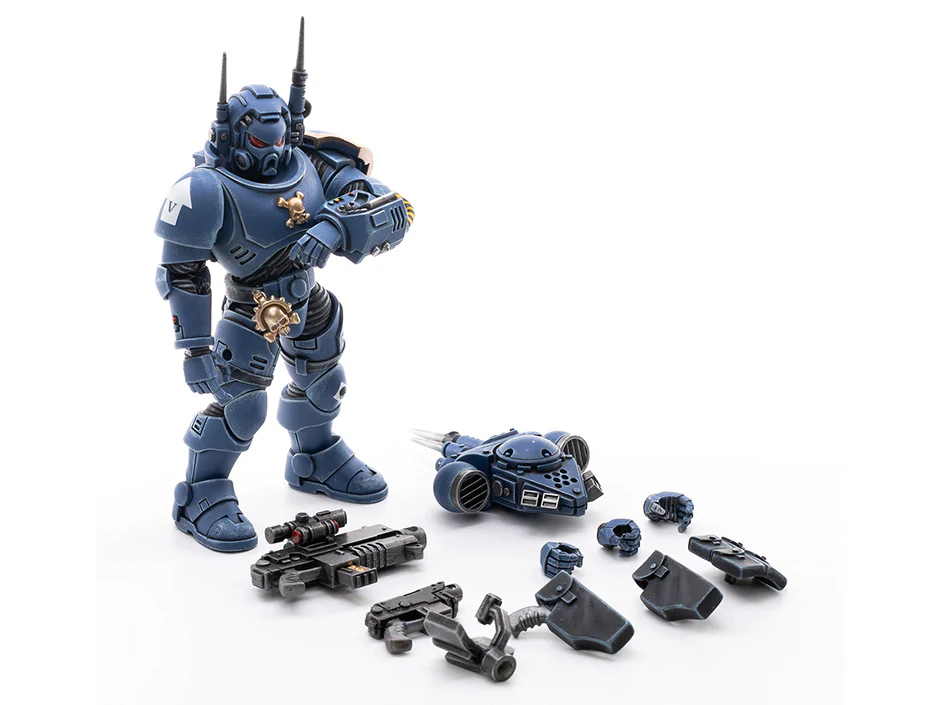 Warhammer 40K Ultramarines Infiltrators Box of 4 1/18 Scale Figures (Reissue) - Image 7