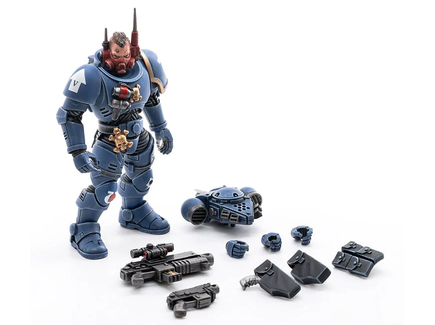 Warhammer 40K Ultramarines Infiltrators Box of 4 1/18 Scale Figures (Reissue) - Image 9