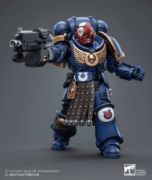 Warhammer 40k Ultramarines Intercessor Veteran Sergeant Brother Aeontas 1/18 Scale Figure - Image 6