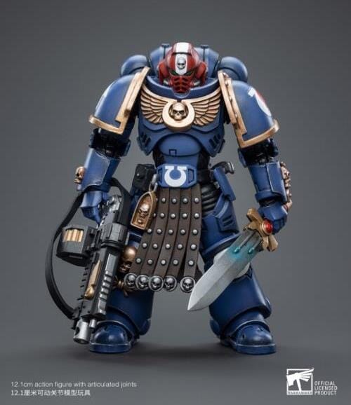 Warhammer 40k Ultramarines Intercessor Veteran Sergeant Brother Aeontas 1/18 Scale Figure - Image 8