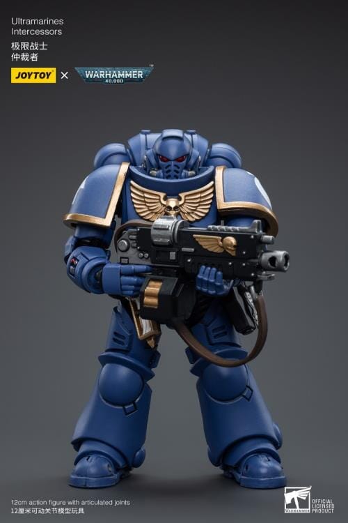 Warhammer 40K Ultramarines Intercessors (Ver. 2) 1/18 Scale Figure - Image 2