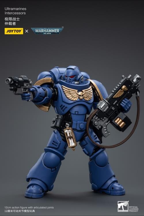 Warhammer 40K Ultramarines Intercessors (Ver. 2) 1/18 Scale Figure - Image 4