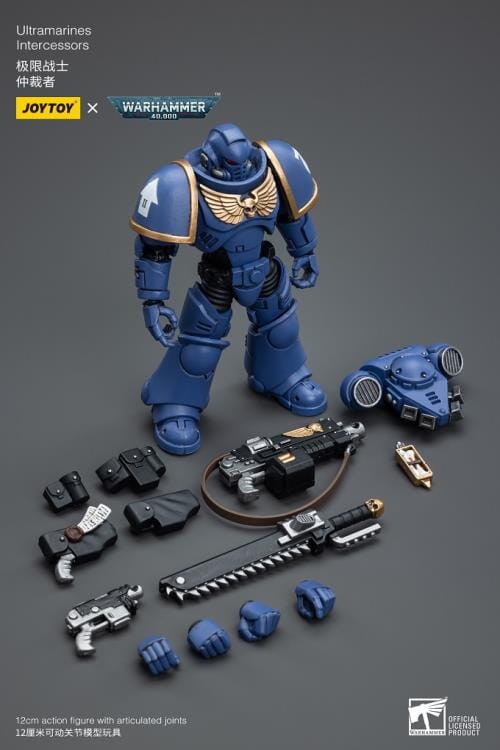 Warhammer 40K Ultramarines Intercessors (Ver. 2) 1/18 Scale Figure - Image 9