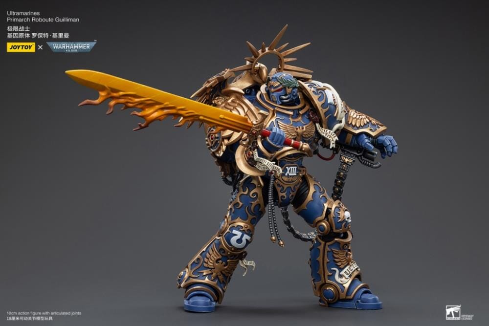 Warhammer 40K Ultramarines Primarch Roboute Guilliman 1/18 Scale Action Figure - Image 13