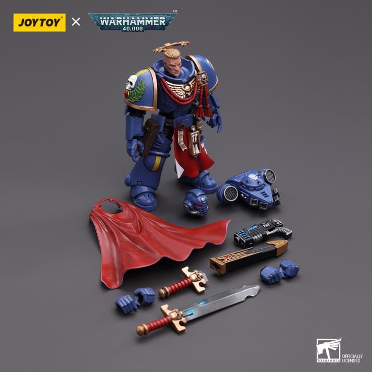 Warhammer 40K Ultramarines Primaris Captain (Power Sword and Plasma Pistol) 1/18 Scale Figure - Image 6