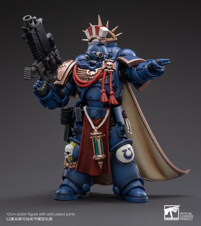 Warhammer 40K Ultramarines Primaris Captain Sidonicus 1/18 Scale Figure - Image 3