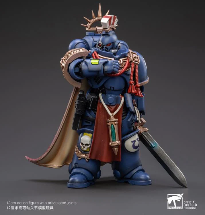 Warhammer 40K Ultramarines Primaris Captain Sidonicus 1/18 Scale Figure - Image 4
