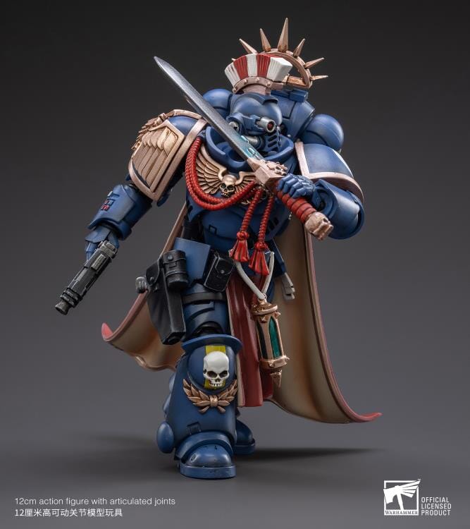 Warhammer 40K Ultramarines Primaris Captain Sidonicus 1/18 Scale Figure - Image 5