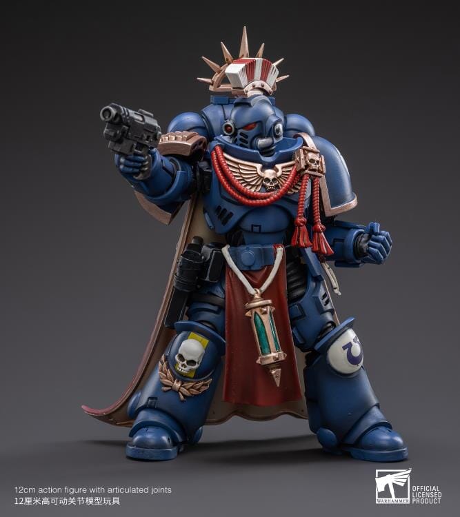 Warhammer 40K Ultramarines Primaris Captain Sidonicus 1/18 Scale Figure - Image 6