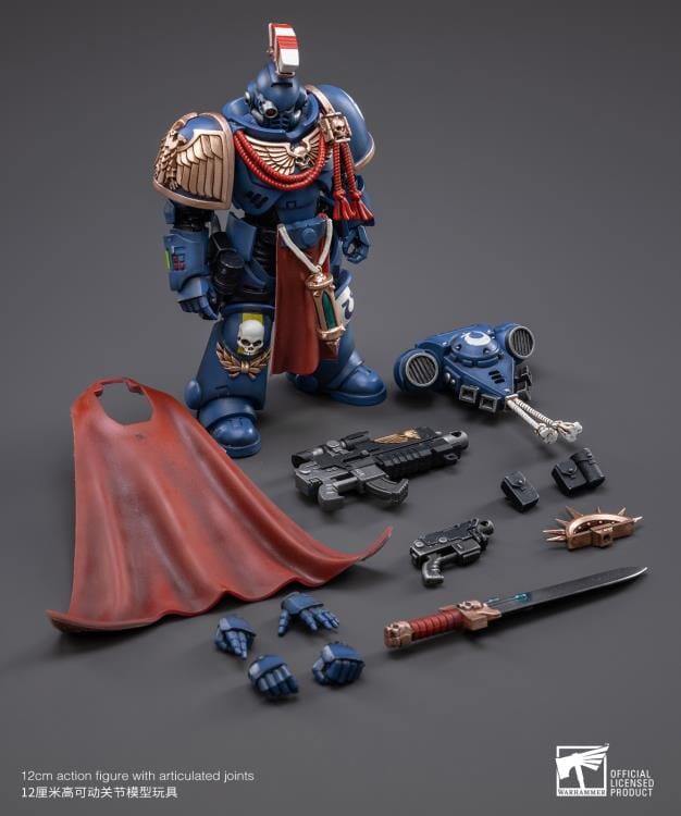 Warhammer 40K Ultramarines Primaris Captain Sidonicus 1/18 Scale Figure - Image 8
