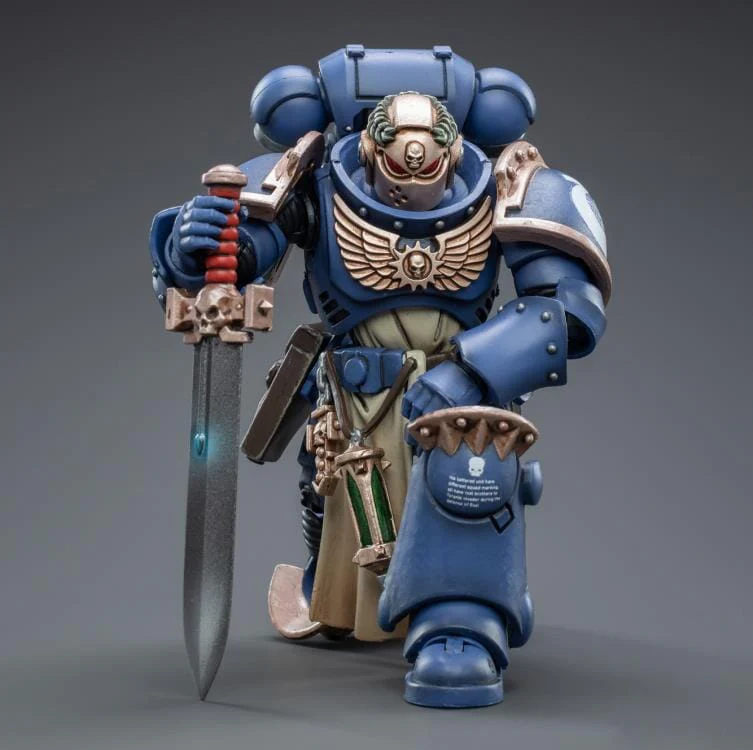 Warhammer 40K Ultramarines Primaris Company Champion 1/18 Scale Figure - Image 6