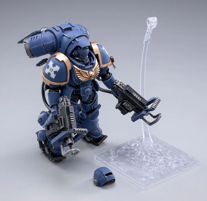 Warhammer 40K Ultramarines Primaris Inceptors 1/18 Scale Figure Set - Image 10