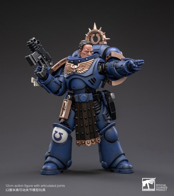 Warhammer 40K Ultramarines Primaris Lieutenant Amulius 1/18 Scale Figure (Reissue) - Image 4