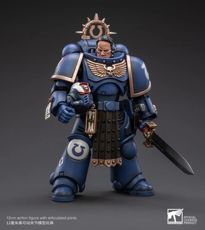 Warhammer 40K Ultramarines Primaris Lieutenant Amulius 1/18 Scale Figure (Reissue) - Image 5