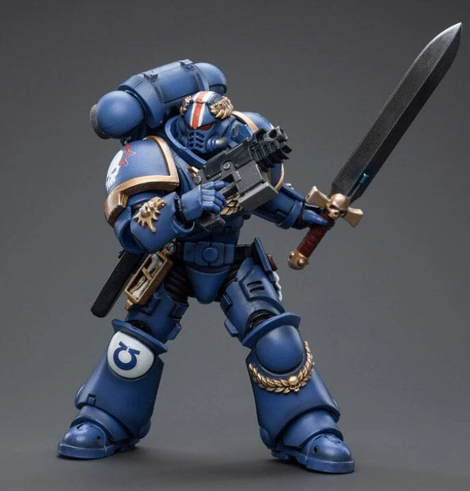 Warhammer 40K Ultramarines Primaris Lieutenant Argaranthe 1/18 Scale Action Figure (Reissue) - Image 7