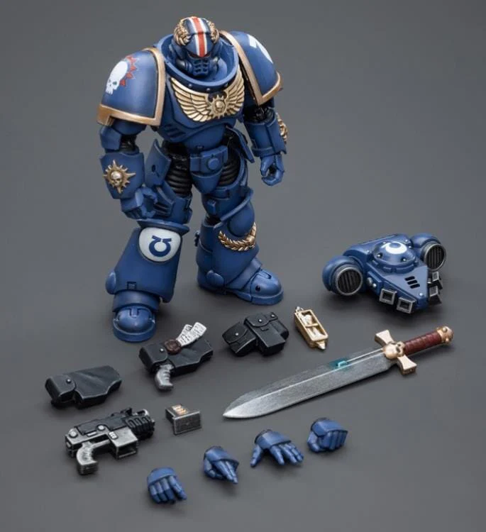 Warhammer 40K Ultramarines Primaris Lieutenant Argaranthe 1/18 Scale Action Figure (Reissue) - Image 9