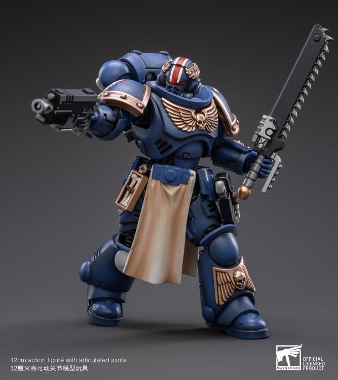 Warhammer 40K Ultramarines Primaris Lieutenant Horatius 1/18 Scale Figure - Image 2