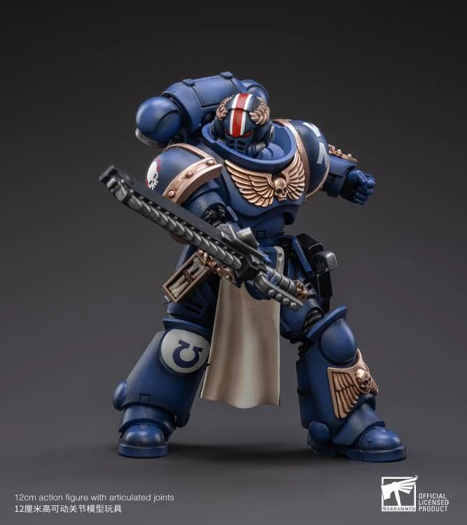 Warhammer 40K Ultramarines Primaris Lieutenant Horatius 1/18 Scale Figure - Image 3
