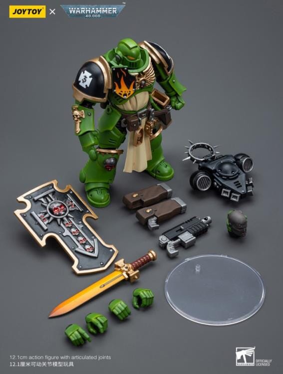 Warhammer 40K Ultramarines Salamanders Bladeguard Veteran 1/18 Scale Figure - Image 9