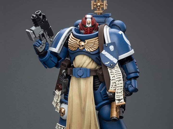 Warhammer 40K Ultramarines Sternguard Veteran Sergeant 1/18 Scale Action Figure