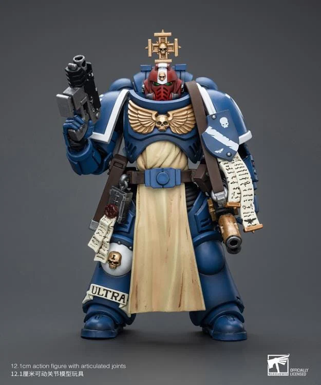 Warhammer 40K Ultramarines Sternguard Veteran Sergeant 1/18 Scale Action Figure - Image 2
