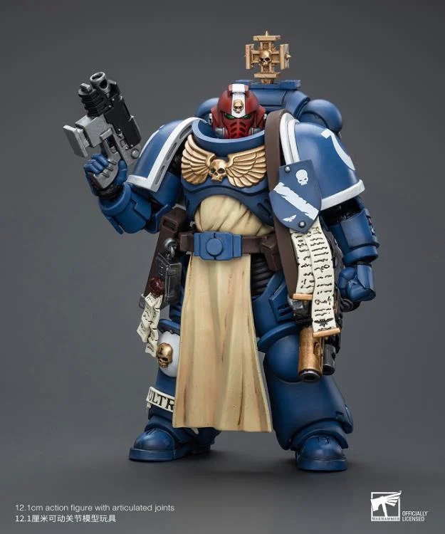 Warhammer 40K Ultramarines Sternguard Veteran Sergeant 1/18 Scale Action Figure - Image 3