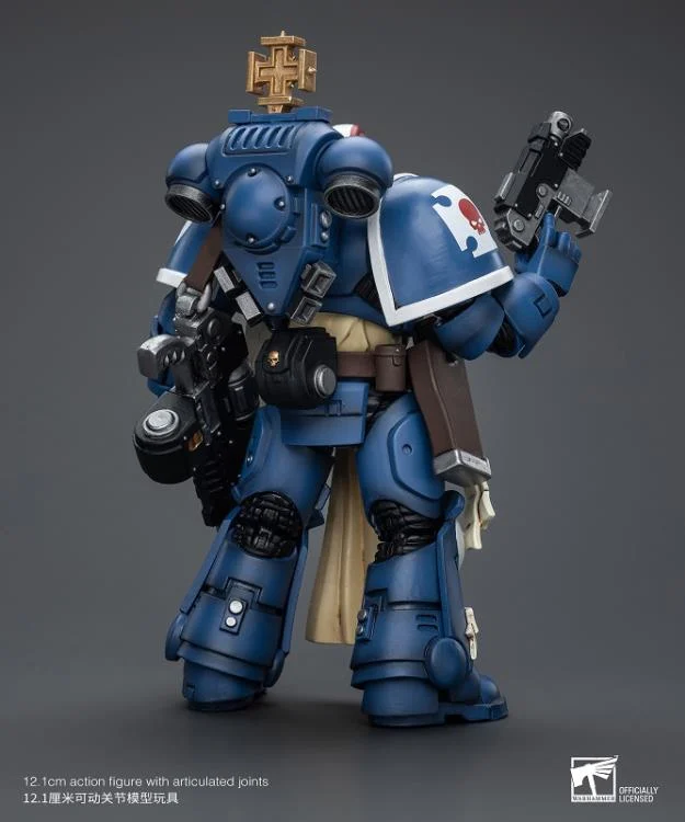 Warhammer 40K Ultramarines Sternguard Veteran Sergeant 1/18 Scale Action Figure - Image 5
