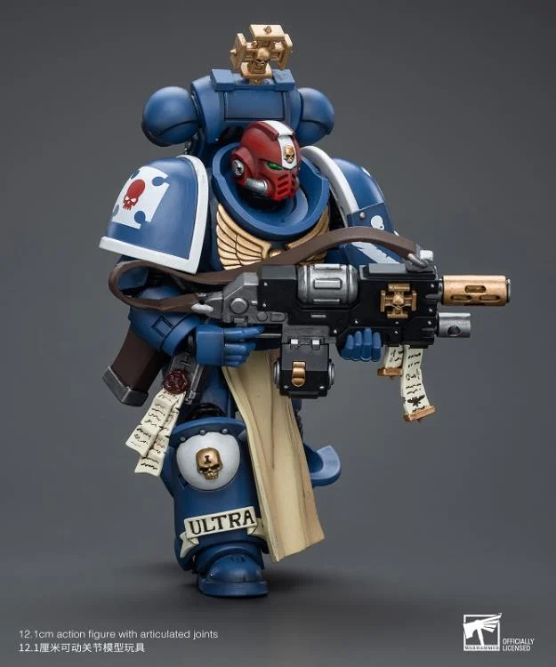 Warhammer 40K Ultramarines Sternguard Veteran Sergeant 1/18 Scale Action Figure - Image 8