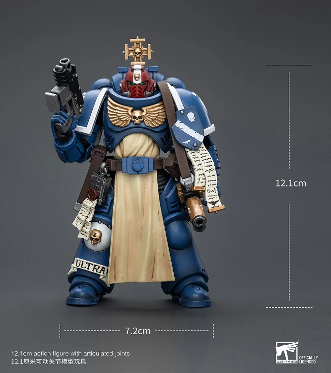 Warhammer 40K Ultramarines Sternguard Veteran Sergeant 1/18 Scale Action Figure - Image 9