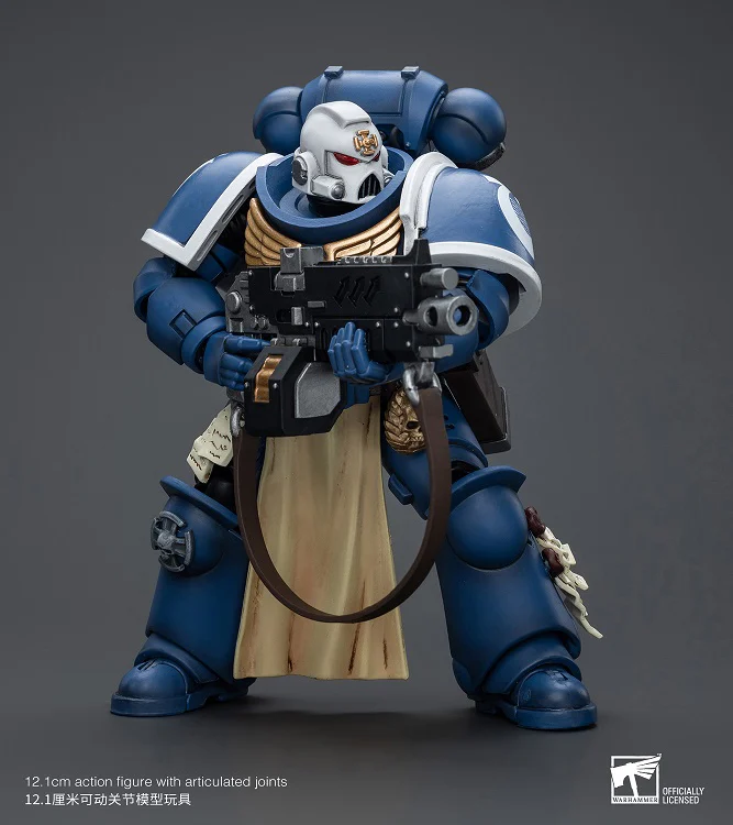 Warhammer 40K Ultramarines Sternguard Veteran with Auto Bolt Rifle 1/18 Scale Action Figure - Image 8