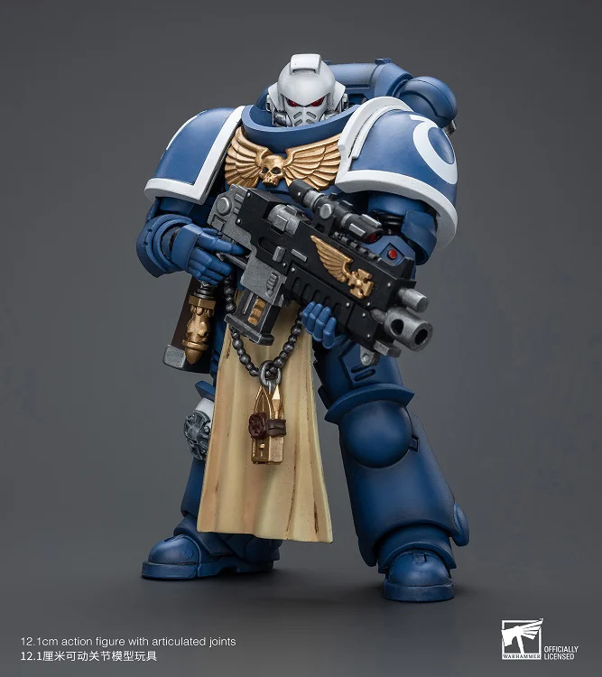 Warhammer 40K Ultramarines Sternguard Veteran with Bolt Rifle 1/18 Scale Action Figure - Image 3