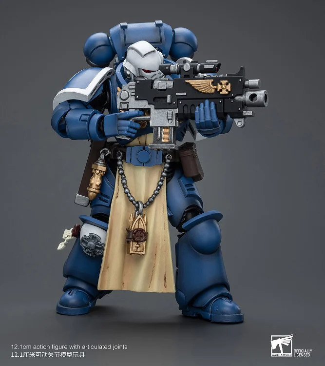 Warhammer 40K Ultramarines Sternguard Veteran with Bolt Rifle 1/18 Scale Action Figure - Image 5