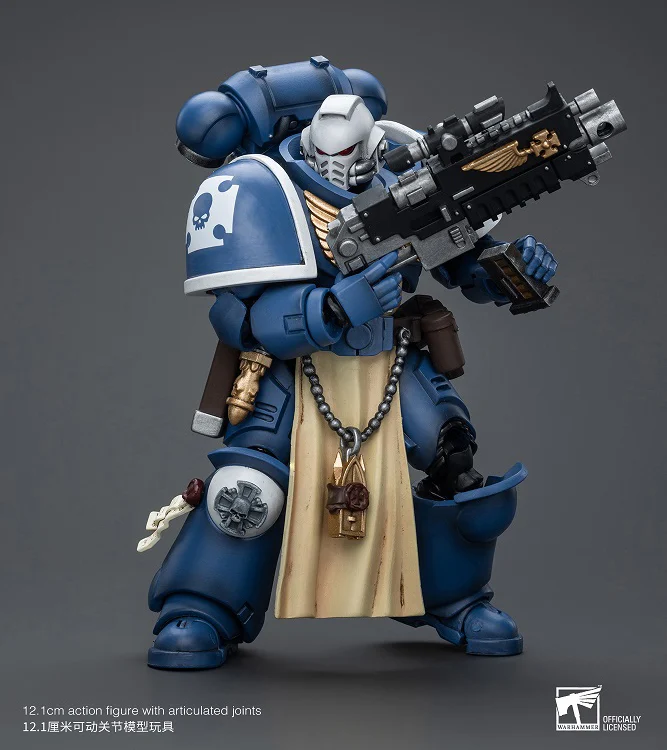 Warhammer 40K Ultramarines Sternguard Veteran with Bolt Rifle 1/18 Scale Action Figure - Image 6