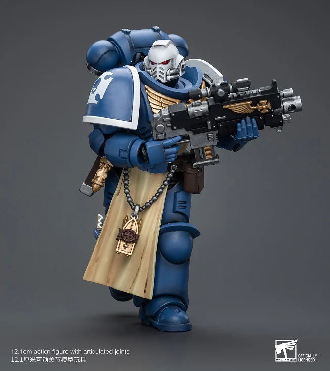Warhammer 40K Ultramarines Sternguard Veteran with Bolt Rifle 1/18 Scale Action Figure - Image 7