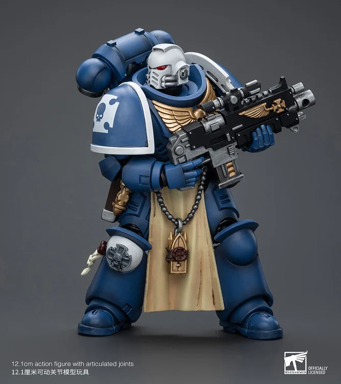 Warhammer 40K Ultramarines Sternguard Veteran with Bolt Rifle 1/18 Scale Action Figure - Image 9