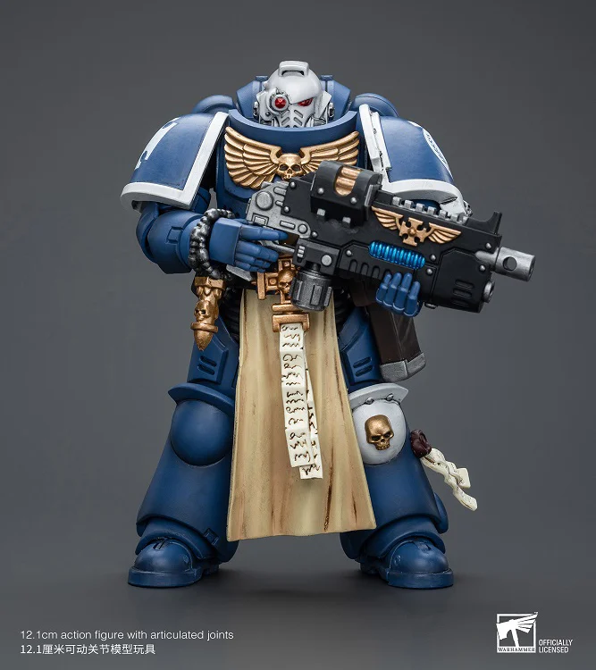 Warhammer 40K Ultramarines Sternguard Veteran with Combi-Plasma 1/18 Scale Action Figure - Image 2