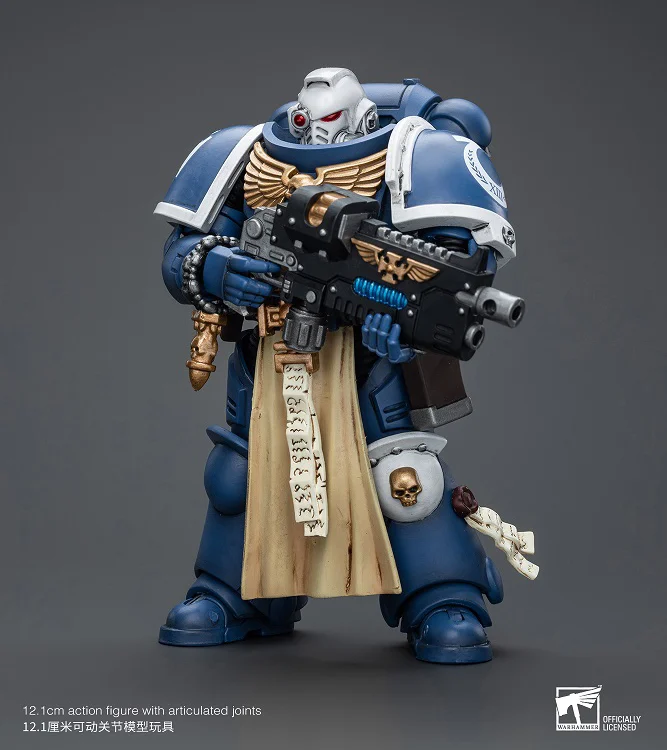 Warhammer 40K Ultramarines Sternguard Veteran with Combi-Plasma 1/18 Scale Action Figure - Image 3