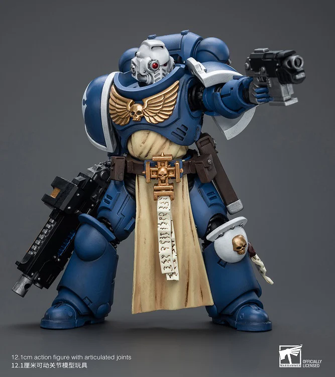 Warhammer 40K Ultramarines Sternguard Veteran with Combi-Plasma 1/18 Scale Action Figure - Image 7