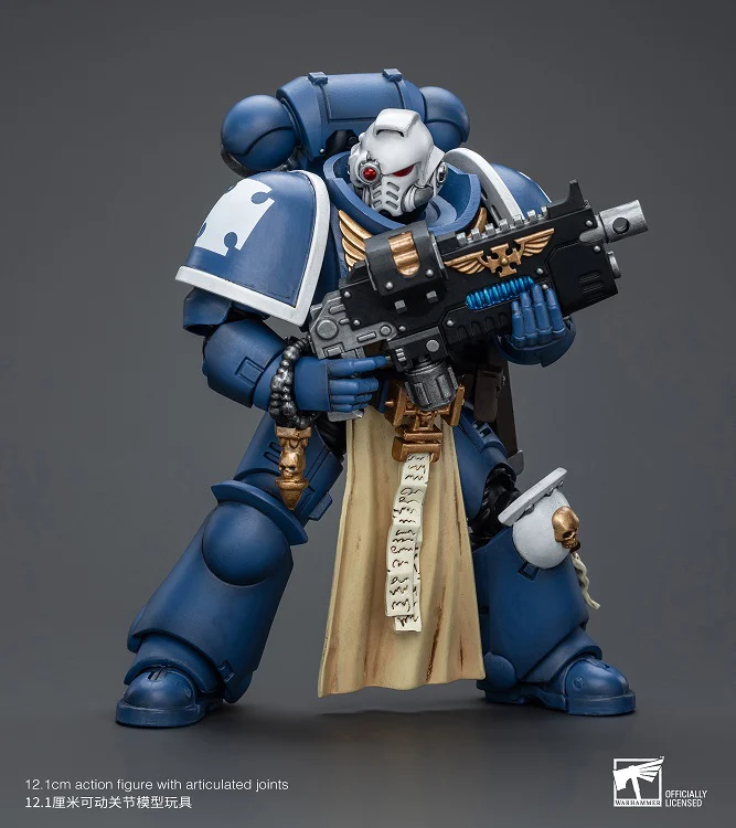 Warhammer 40K Ultramarines Sternguard Veteran with Combi-Plasma 1/18 Scale Action Figure - Image 8