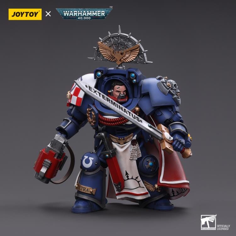 Warhammer 40K Ultramarines Terminator Captain 1/18 Scale Figure - Image 5