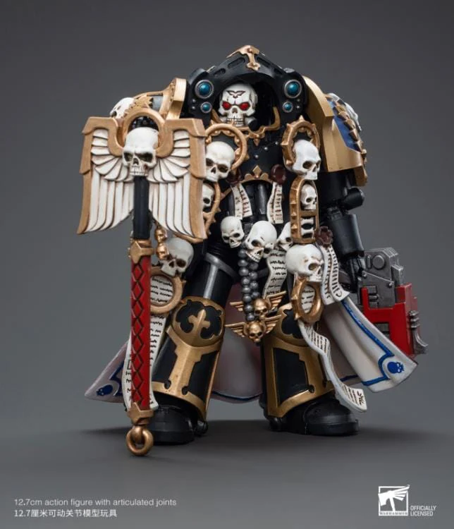 Warhammer 40K Ultramarines Terminator Chaplain Brother Vanius 1/18 Scale Figure - Image 2