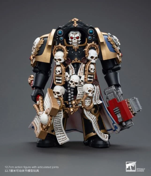 Warhammer 40K Ultramarines Terminator Chaplain Brother Vanius 1/18 Scale Figure - Image 3