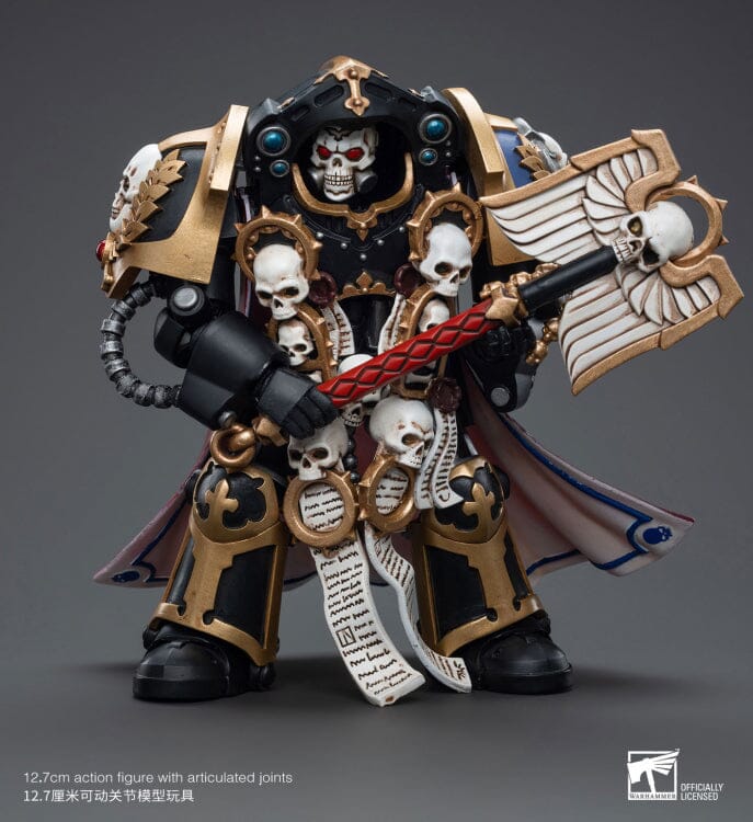 Warhammer 40K Ultramarines Terminator Chaplain Brother Vanius 1/18 Scale Figure - Image 4